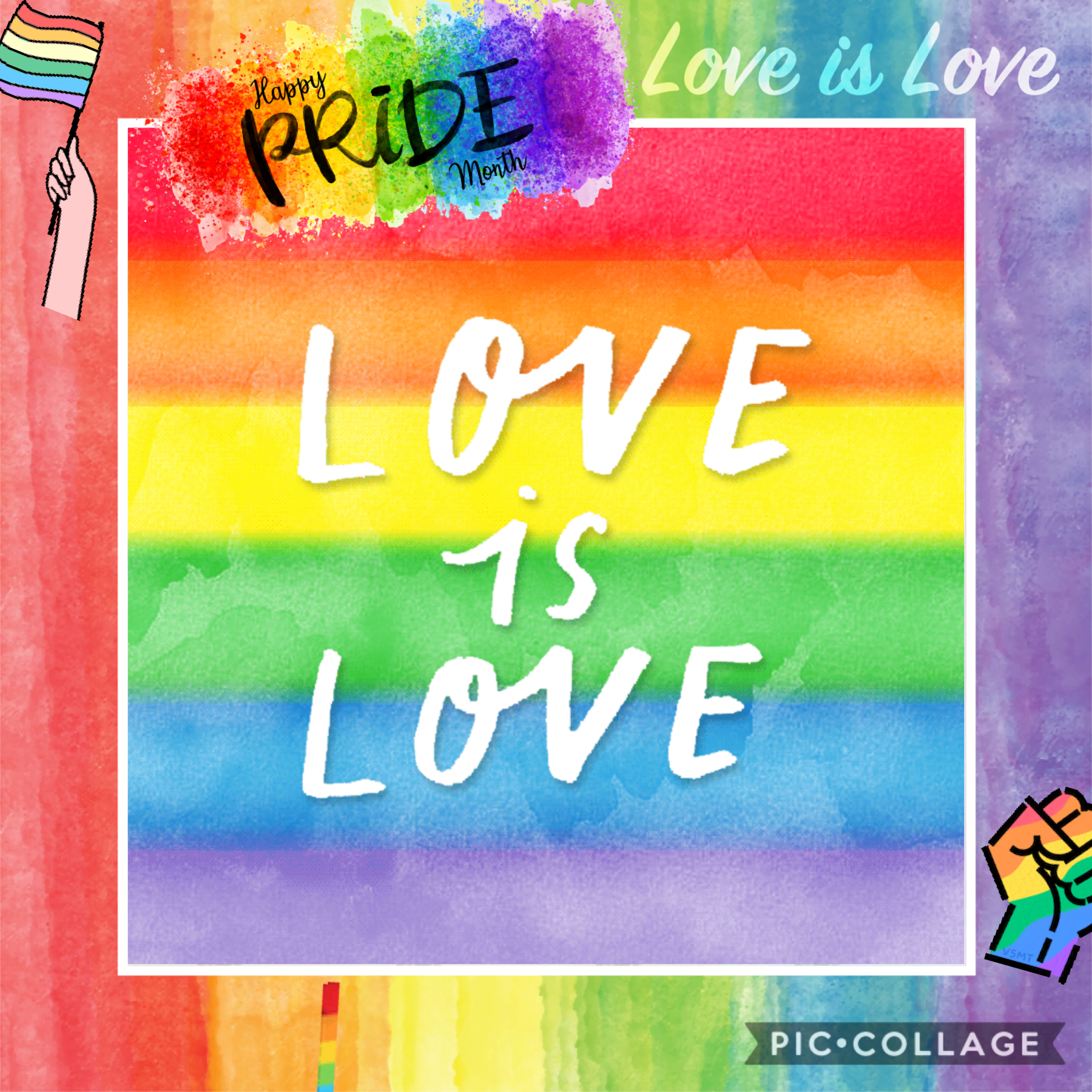 Love is love!! For all you haters out there just stop and go away. For everyone else,
HAPPY PRIDE MONTH!!M🏳️‍🌈🏳️‍🌈🌈🌈🌈❤️🧡💛💚💙💜