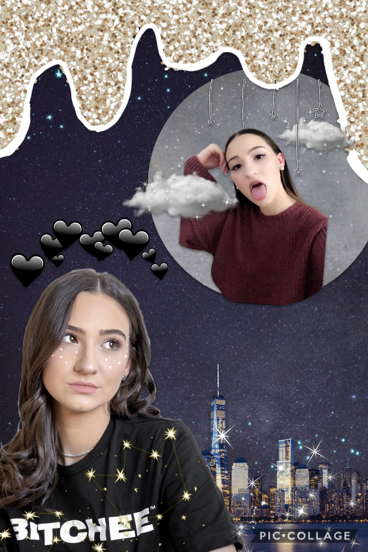 All hail miss beautychickee😂 I love Christina and this was rlly fun to make🤍🖤