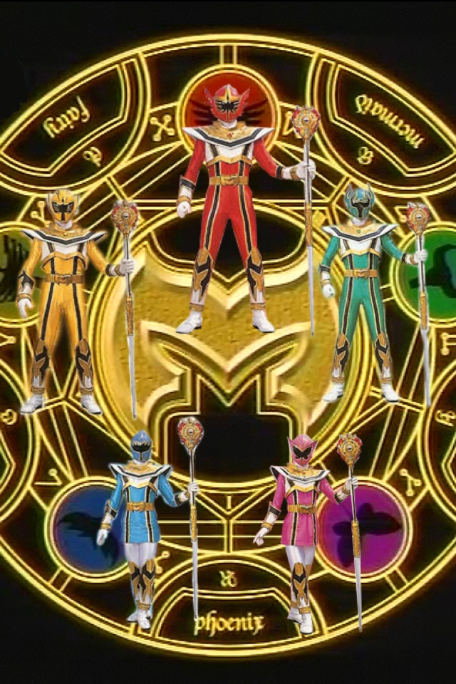 Power Rangers!! MYSTIC FORCE!!!