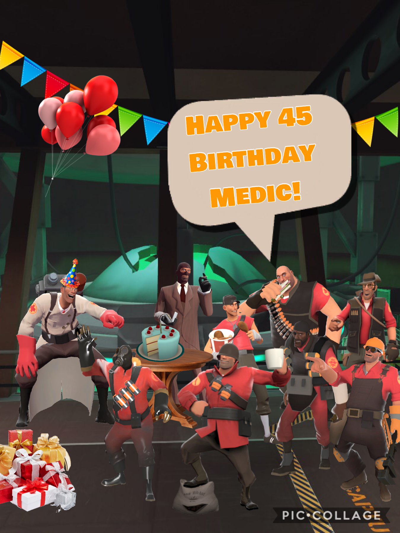 Happy birthday medic!
