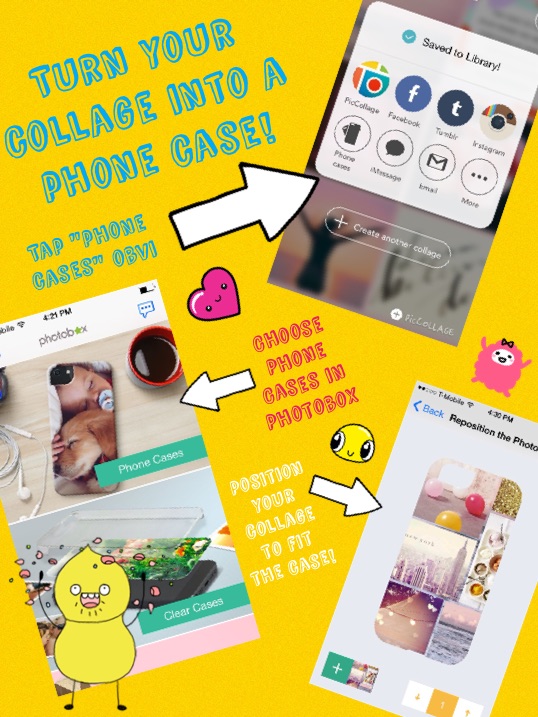 Turn your collage into a phone case!