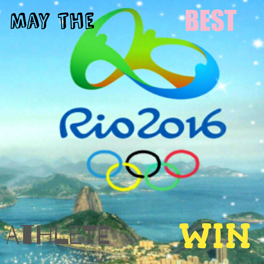 Go USA!!!!!🇺🇸🇺🇸 enjoy the Olympics!!!!!!!!!!!🏊🏻🚣🏻🏇🏼🚵🏼🏃🏽🏆🏁⚽️🏀