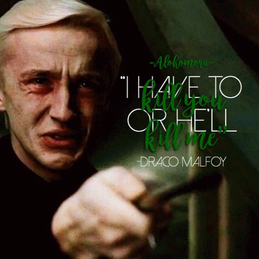 trying to go back and forth between young draco and older draco 