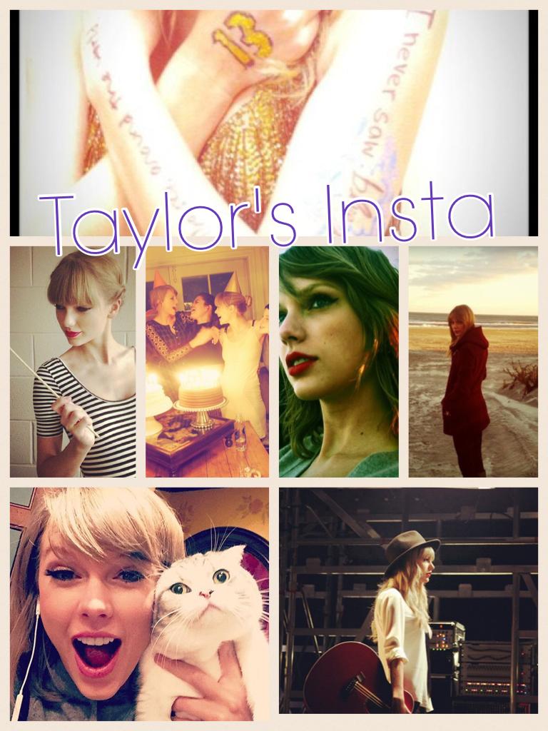Taylor's Insta