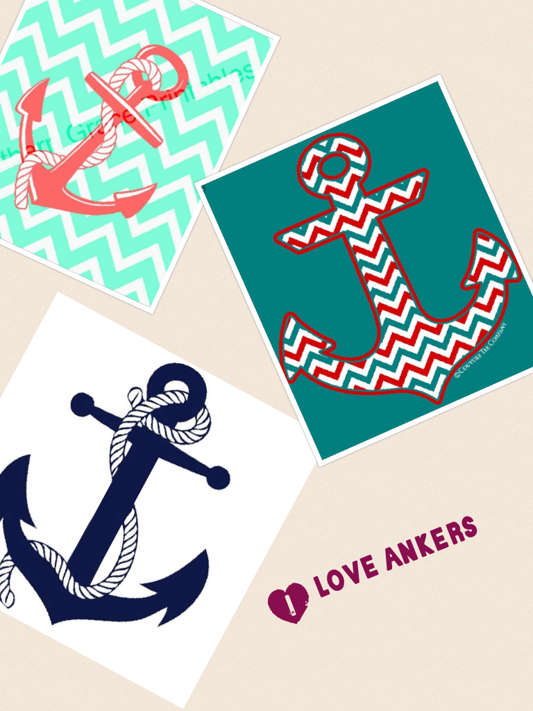 I love ankers they are my life.⚓️
