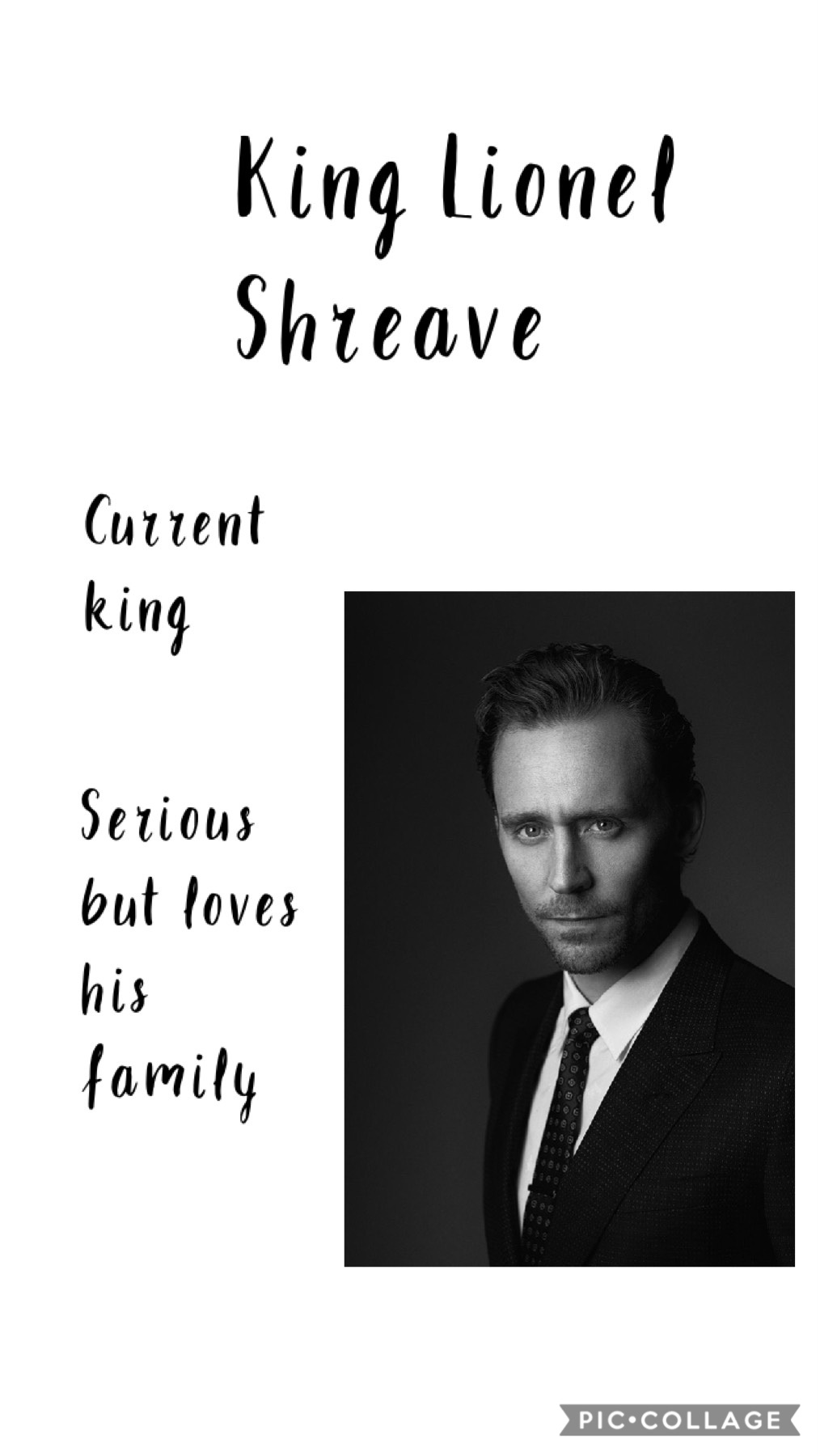 Introducing king Lionel schreave 