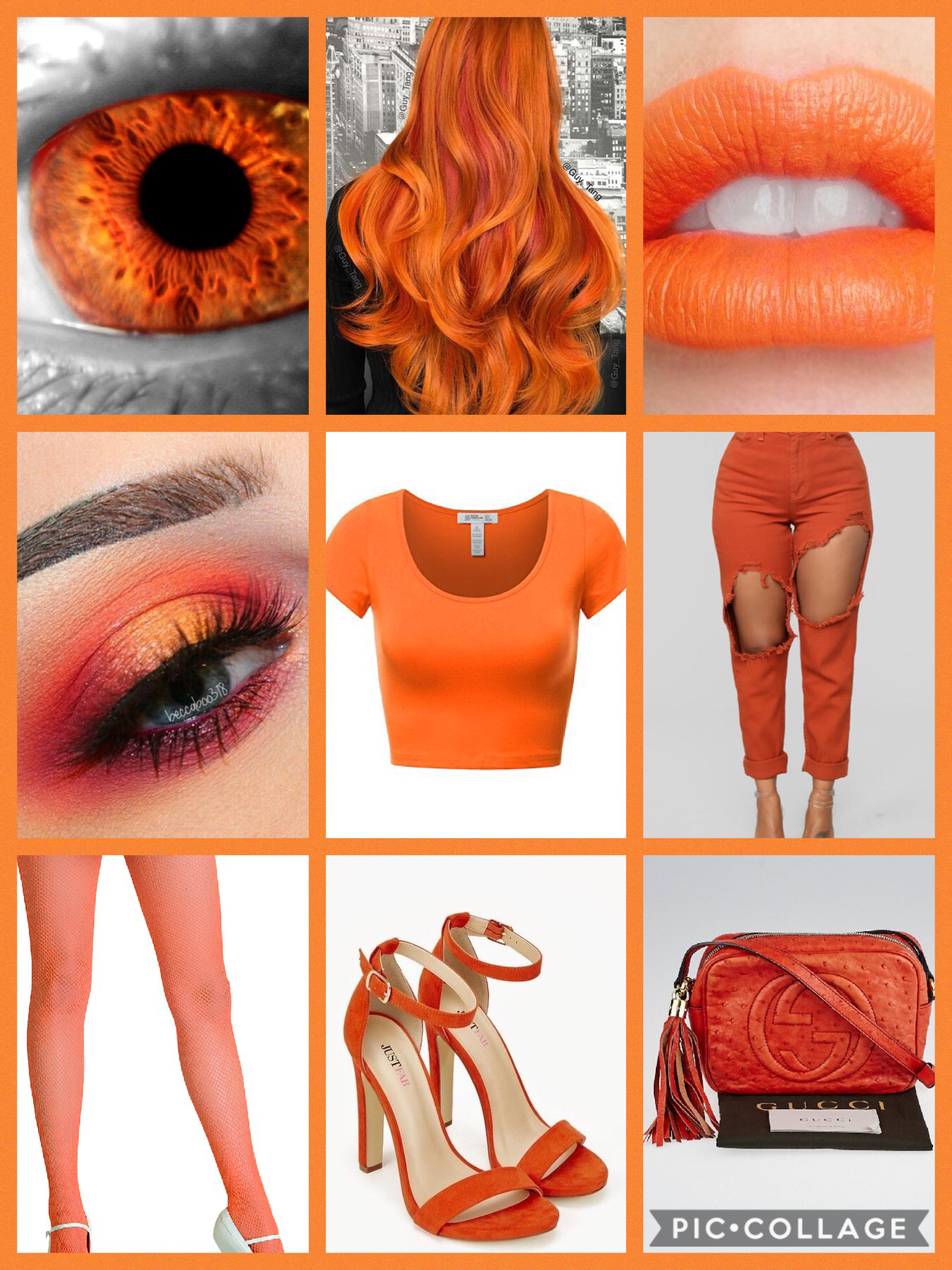 Orange outfit don’t think it looks good🧡