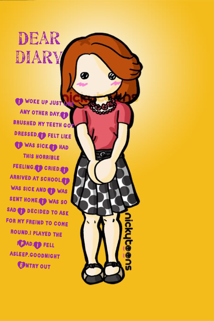 Emma's diary
Dear diary.....