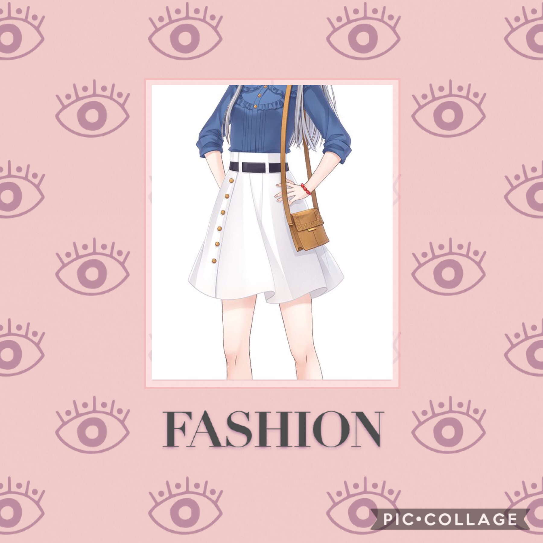 I made this dress on a anime app