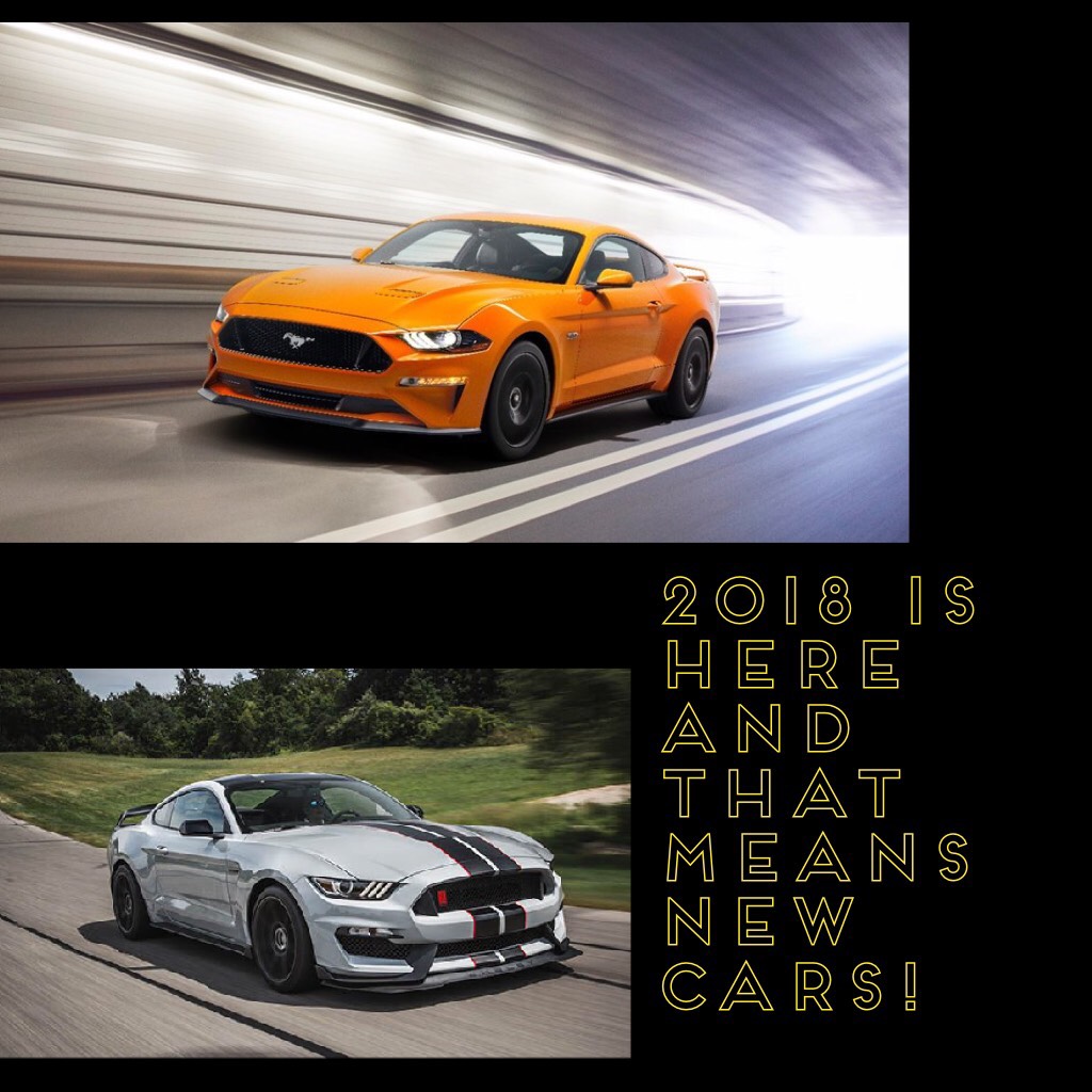 2018 is here and that means new cars! 