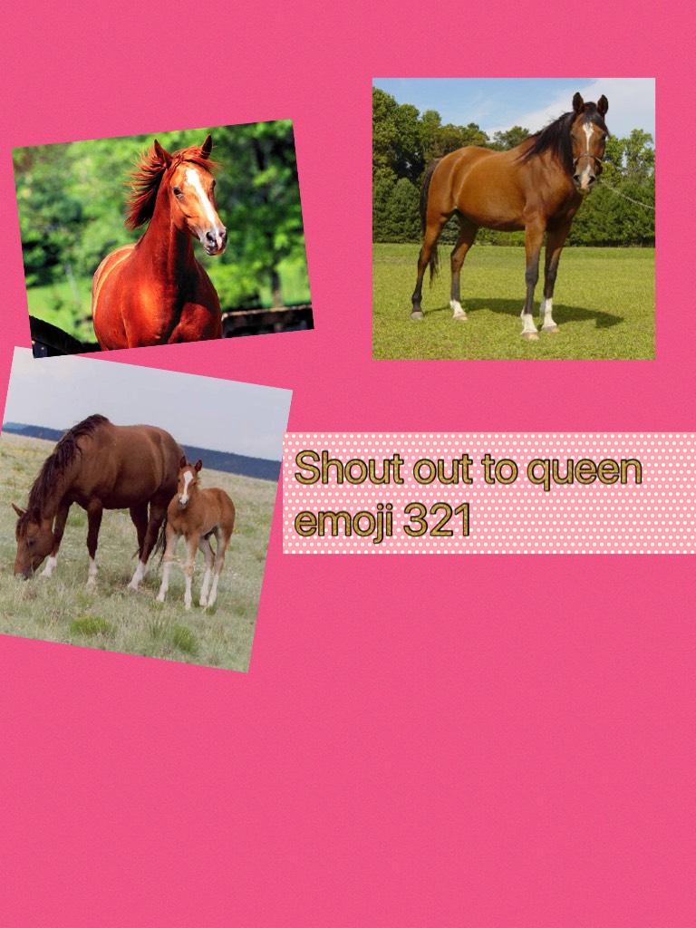 Shout out to queen emoji 321
