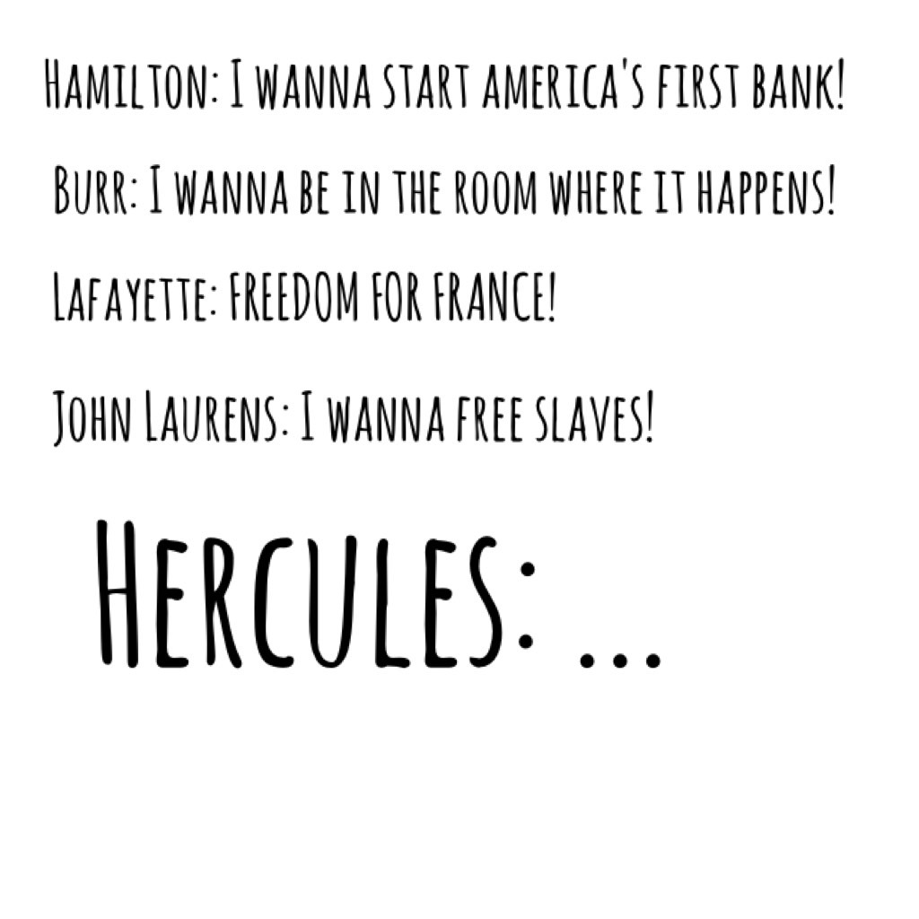 Me too Hercules. 