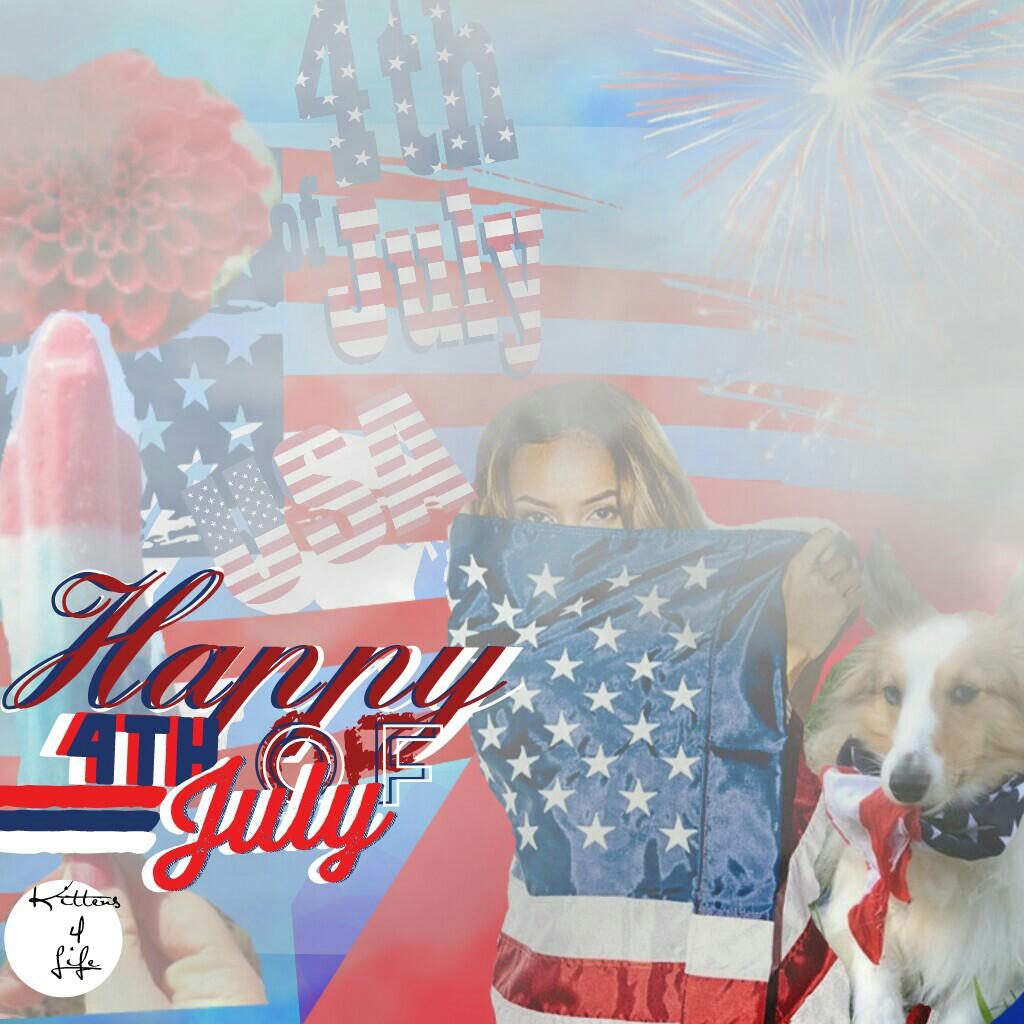 Tap 🎉🎆
🎆😱 once again.. HAPPY 4TH OF JULY!!!😱🎆
😄 AHHHH I'm so excited!!!!!!!! 😄
🙉 we have 5 whole BOXES of fireworks 🙉
👌 were also gonna set up a bouncy house! 👌
🙌 can't wait! 🙌
-Kat
🔍 Q: 💙💘 red , white, OR blue? A: blue! 💙🙌🔍
🔍↘rate!?! 1-10!  ↙🔍