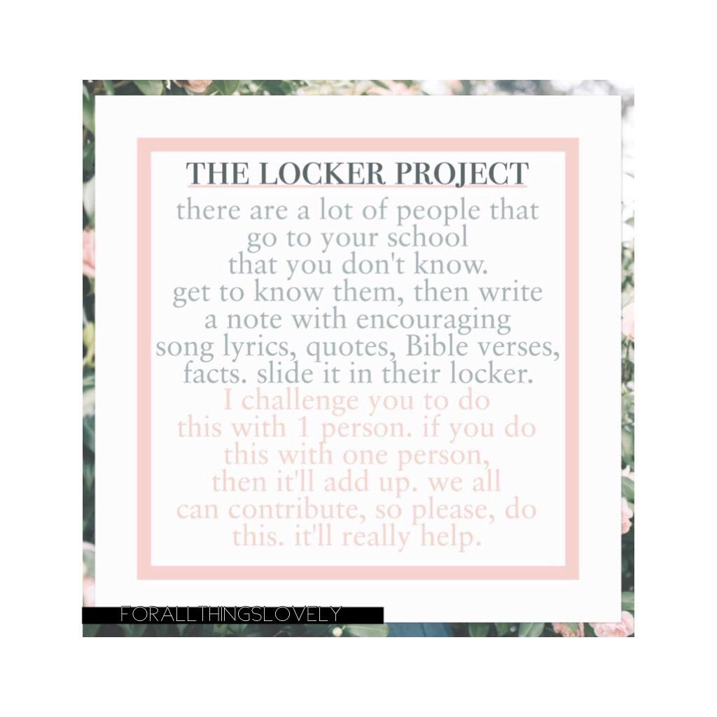 repost from ForAllThingsLovely she chose me for this project and idk why but you know what, it really helped me get through some stuff when I got the first note it was so eye opening and for the first time in a long time I just let it all out. gosh did it