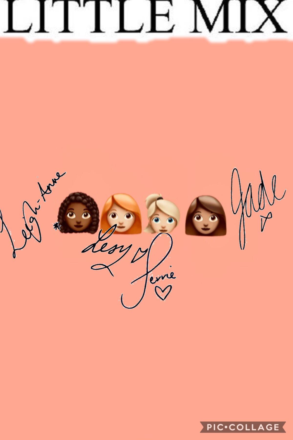 Little Mix emojis 