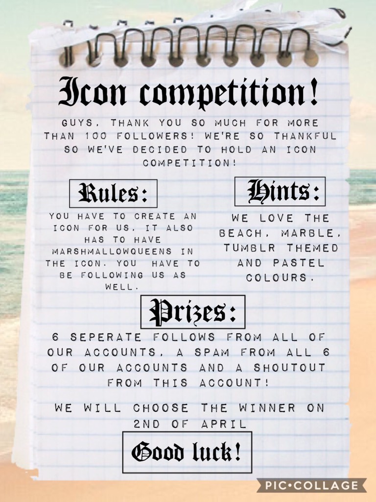 Time for a contest! Good luck and have fun!!🎉