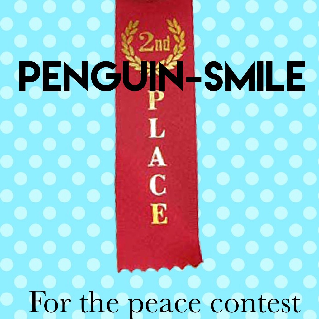 Penguin-Smile, congrats on 2nd! 🥈