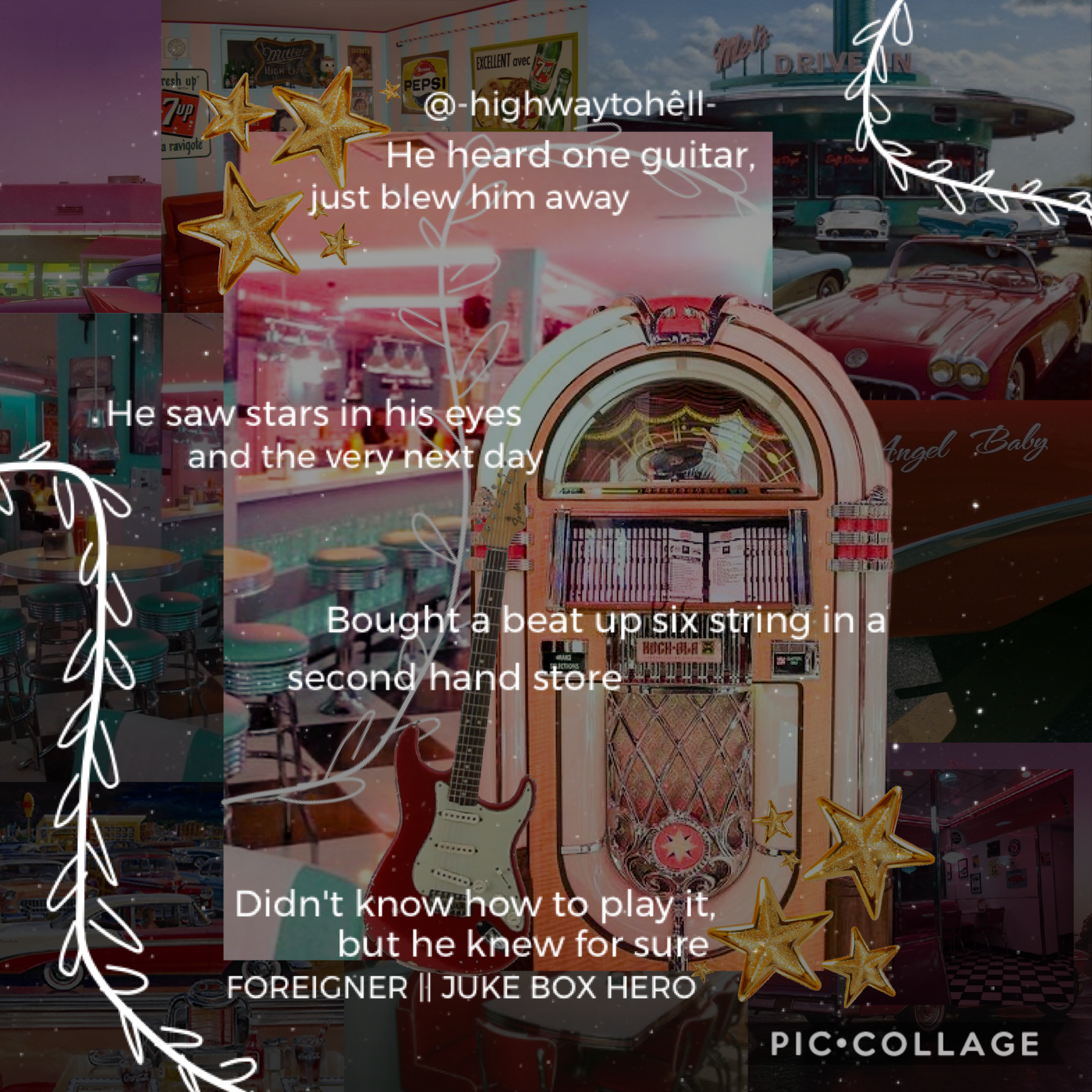 FOREIGNER || JUKE BOX HERO

so i wanna start doing something with my account other than just posting collages (i don't know if that even makes sense) so if you guys have anything you wanna see me do let me know cause i don't have any ideas right now.