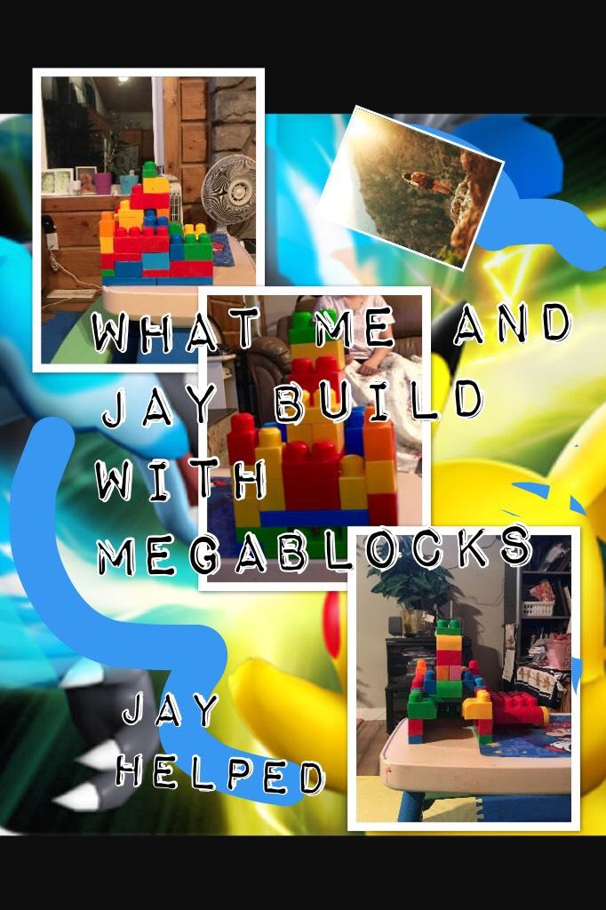 What me and jay build with Megablocks