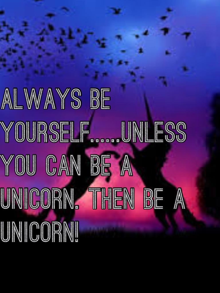 I love unicorns there so magical and mystical I wish I had one. I can only imagine........
