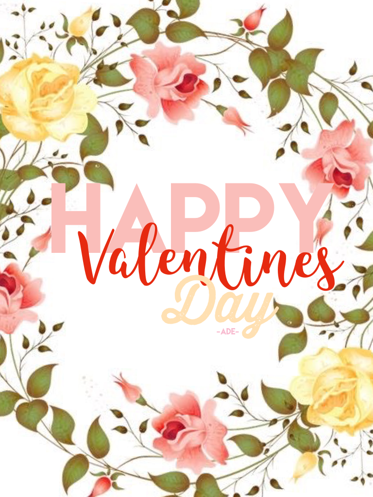 Happy Valentines Day!! 🌹🌹🍫🍫