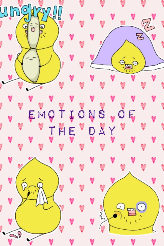 Emotions of the day