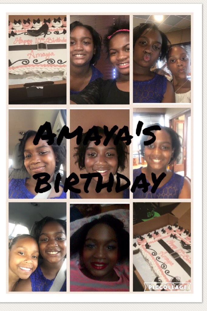 Amaya's 10th Birthday