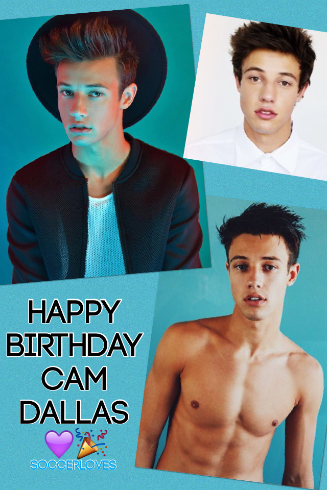 Happy birthday Cam Dallas💜🎉