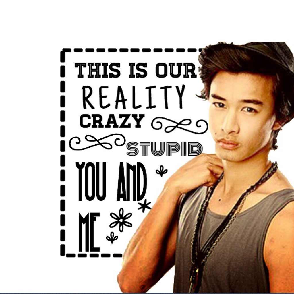 😍Jordan Rodrigues😍
Made this for a friend as sort of a joke because he's her favorite actor and actually ended up liking it so yea...