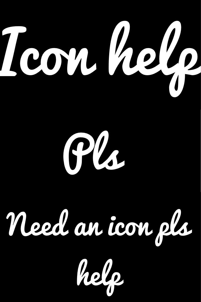 Icon help
