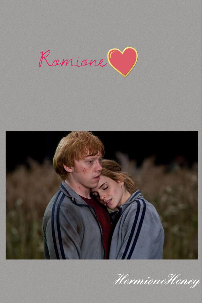 💗Romione💗(click here) 
Ron and Hermione are so cute together! Comment below your movie ships! 