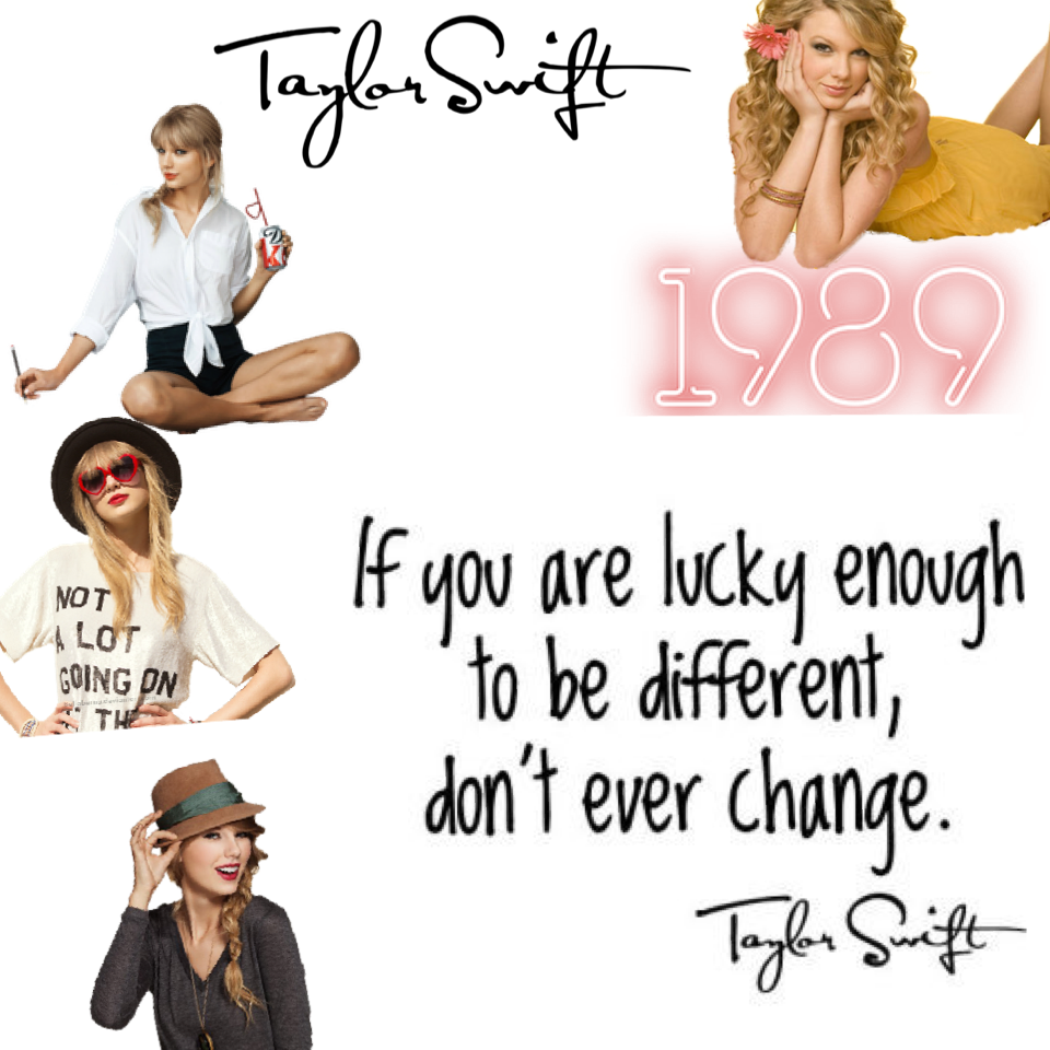 Taylor Swift is an amazing singer. Her fashion and her style really works for me. 