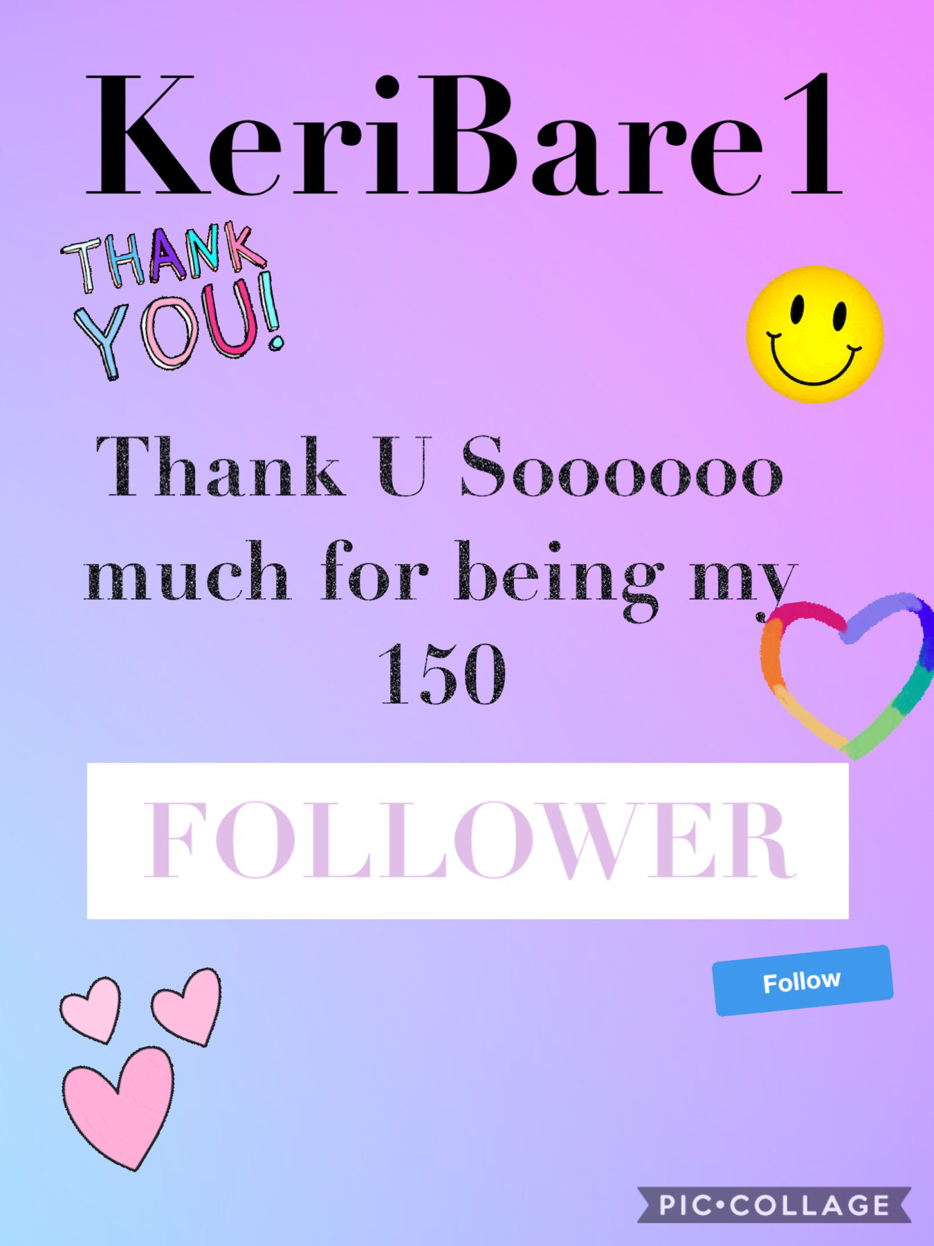 150 Follower Thank U 