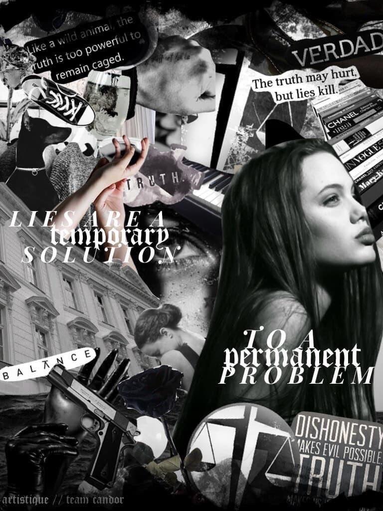 For the first time in forever...A DOUBLE POST 😱😱haha jk I made this a while ago for @Tropical_Dreams' divergent games...just wanted to post it because I don't like the collage I just posted😬🙈😂🍃