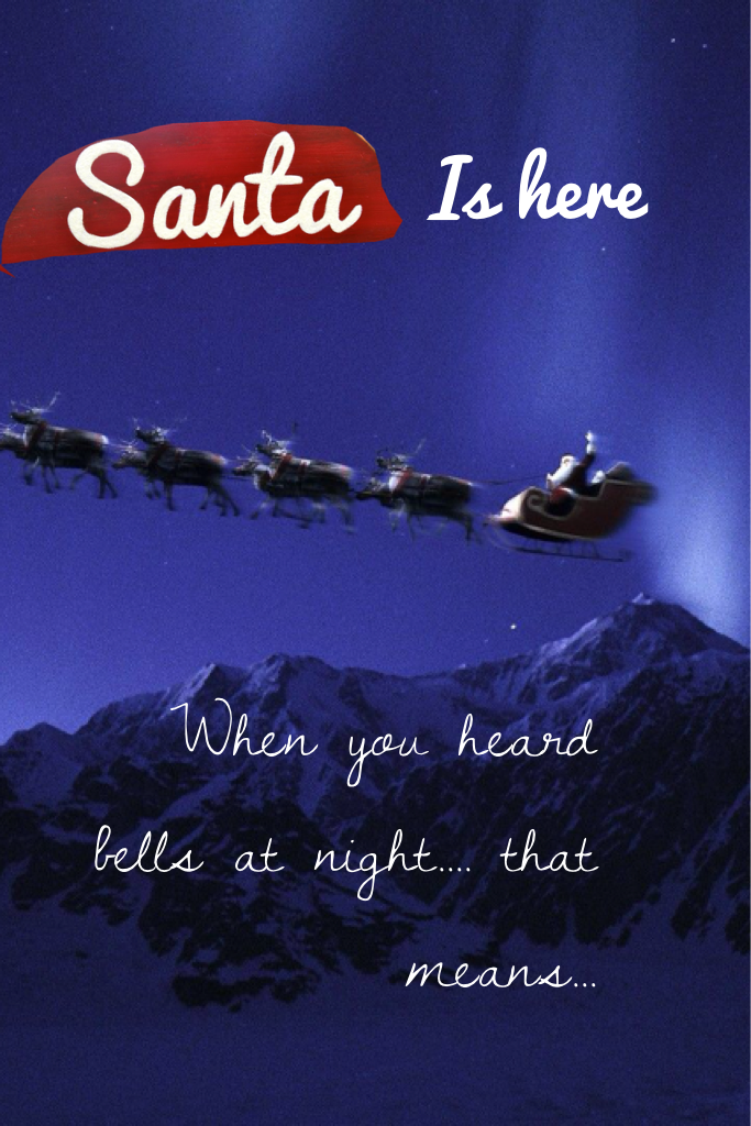 Ever heard bells at midnight Christmas?
