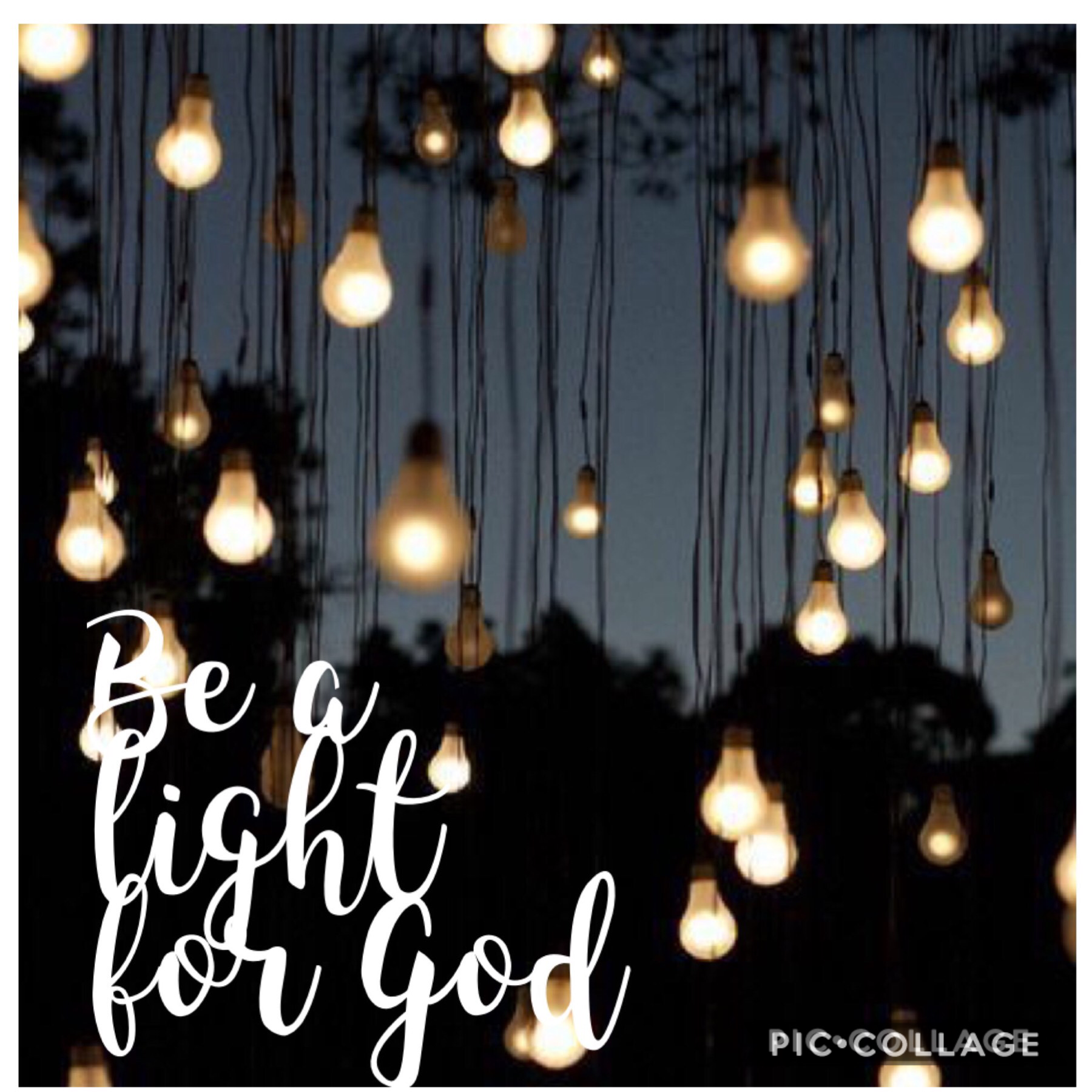 Be a light 💡