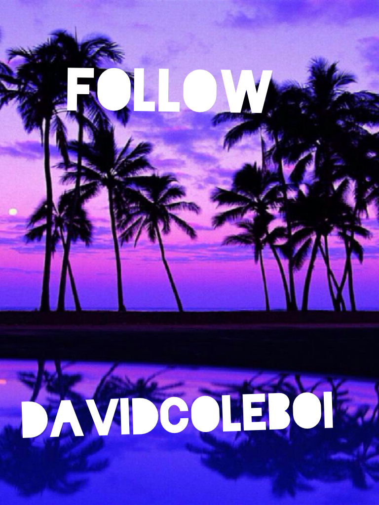 Follow him 😜
