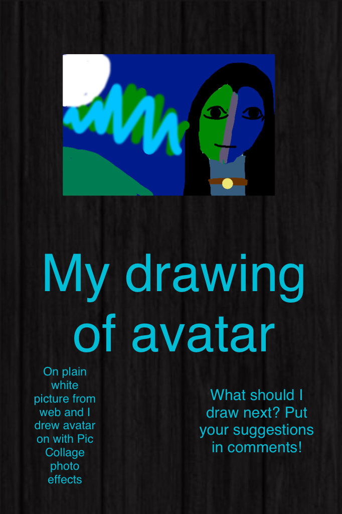 My drawing of avatar