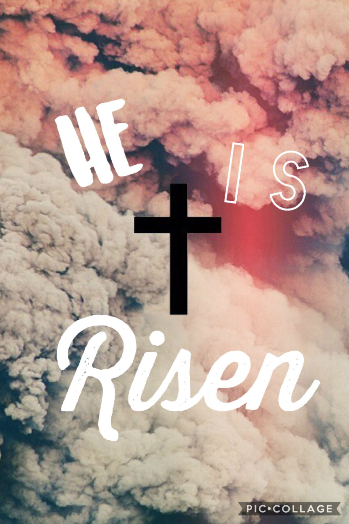 Happy Easter! 🐰🐣🐇 Click! 
Have fun on the day of chocolate bunnies and Easter eggs, but remember the true reason of Easter! 😃 Jesus died on the cross for your sins. Today, through all your bad times, remember Jesus loves you! 😍 Happy Easter! 😋