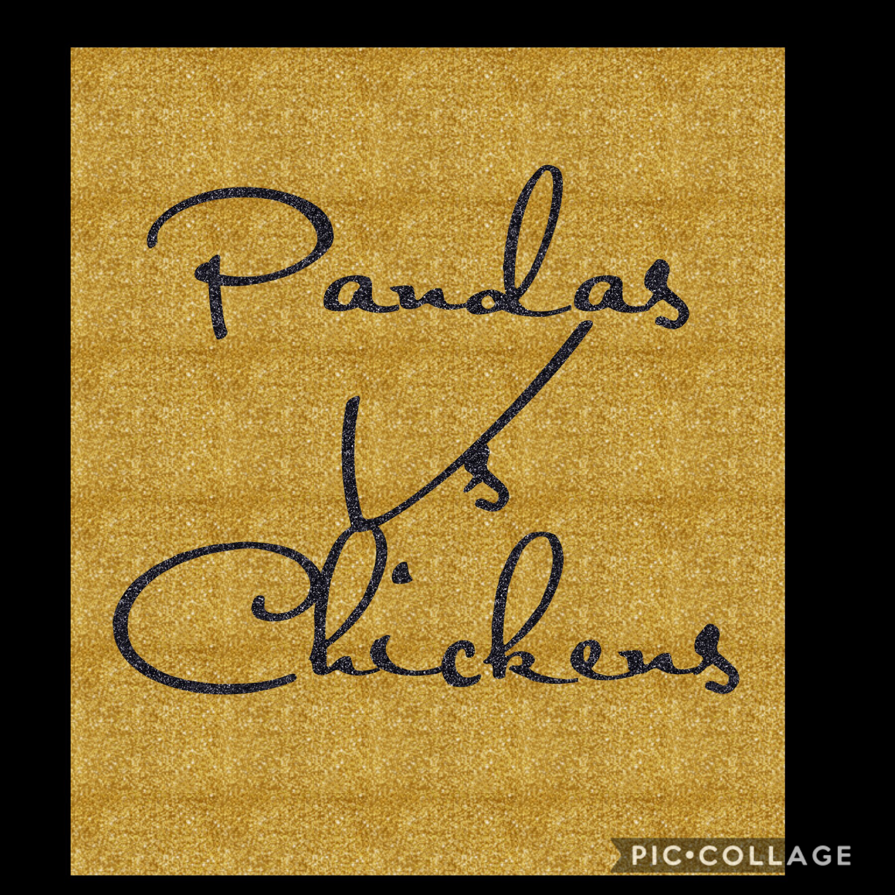 Pandas are better than chickens