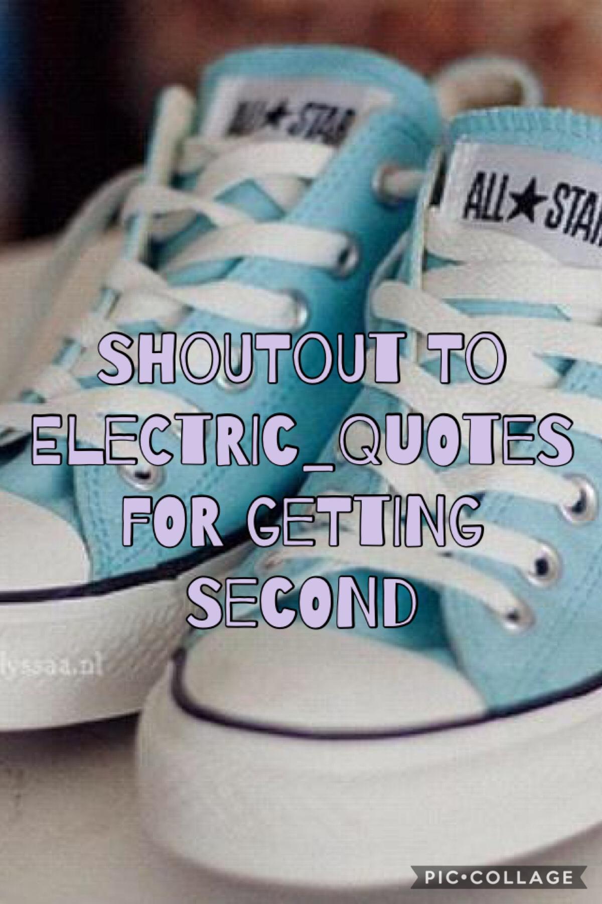 Shoutout electric_quotes