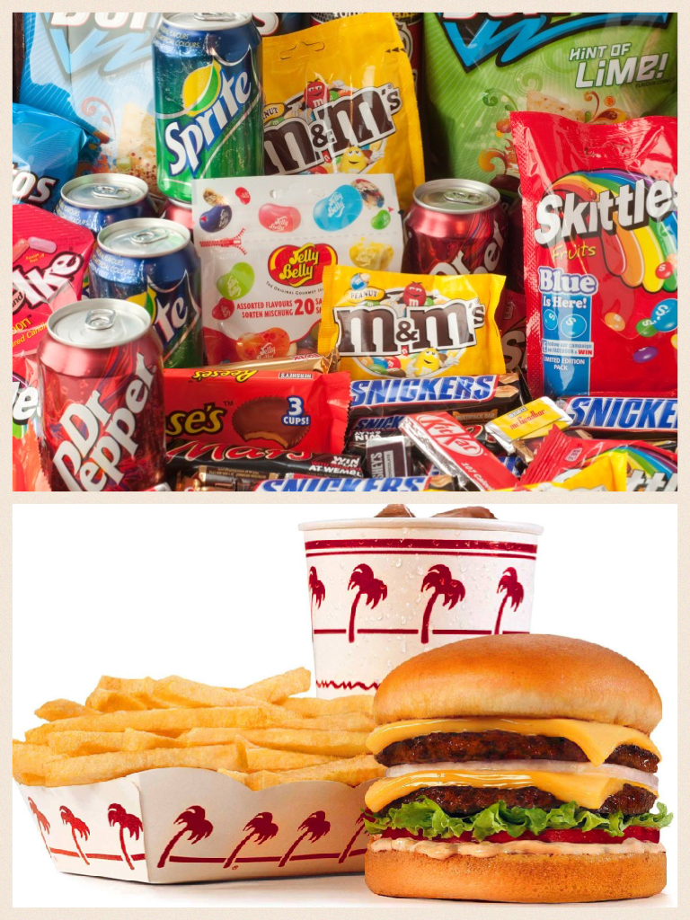 Love this 
IN-N-OUT
Junk food 
Paradise Lol