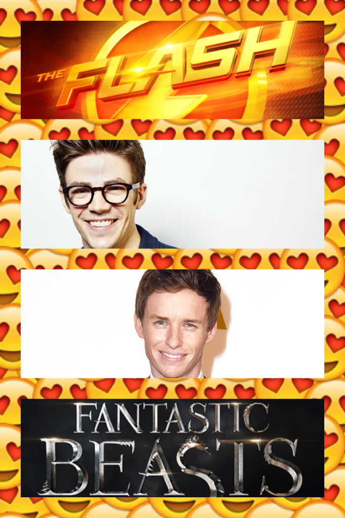 ❤️Grant Gustin and Eddie Redmayne are amazing!❤️
Comment and tell me your favorite characters in them, if you have seen The Flash TV show or Fantastic Beasts or any other projects they have done!!❤️❤️