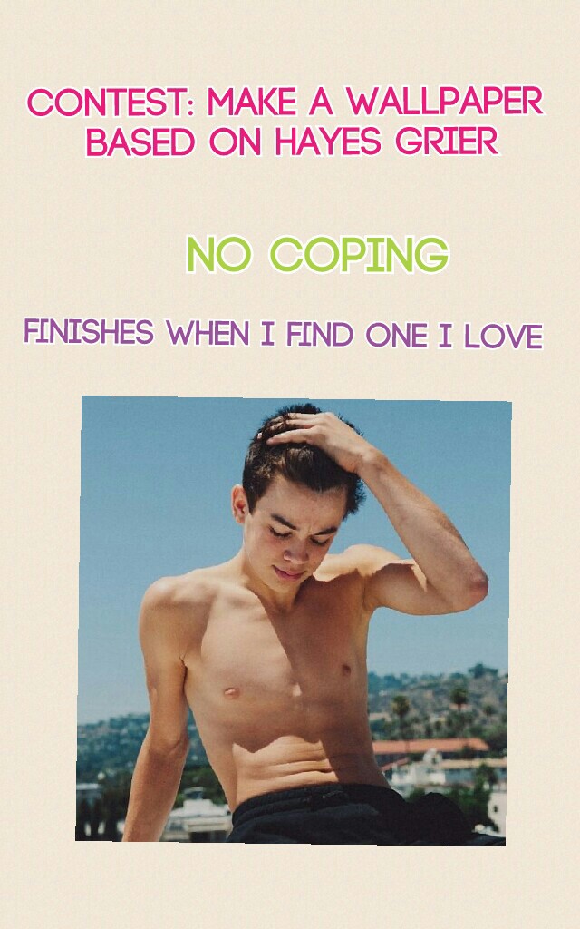 create a hayes wallpaper