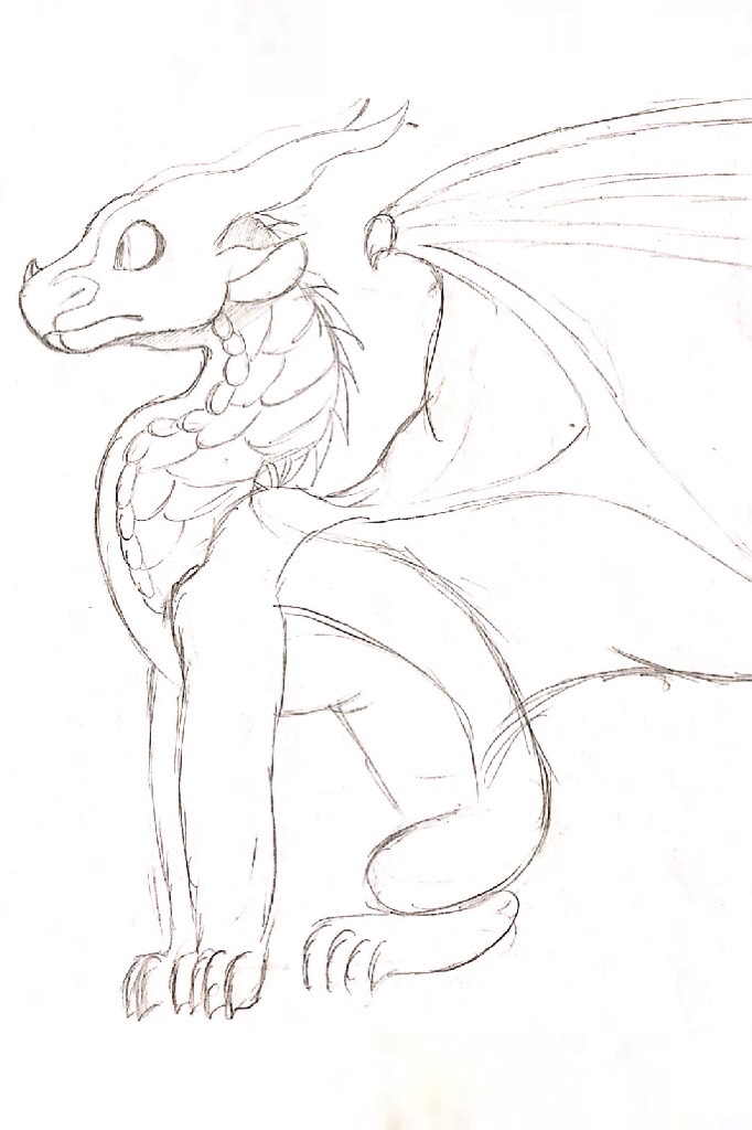 Something I'm working on... more dragons. What a surprise. 