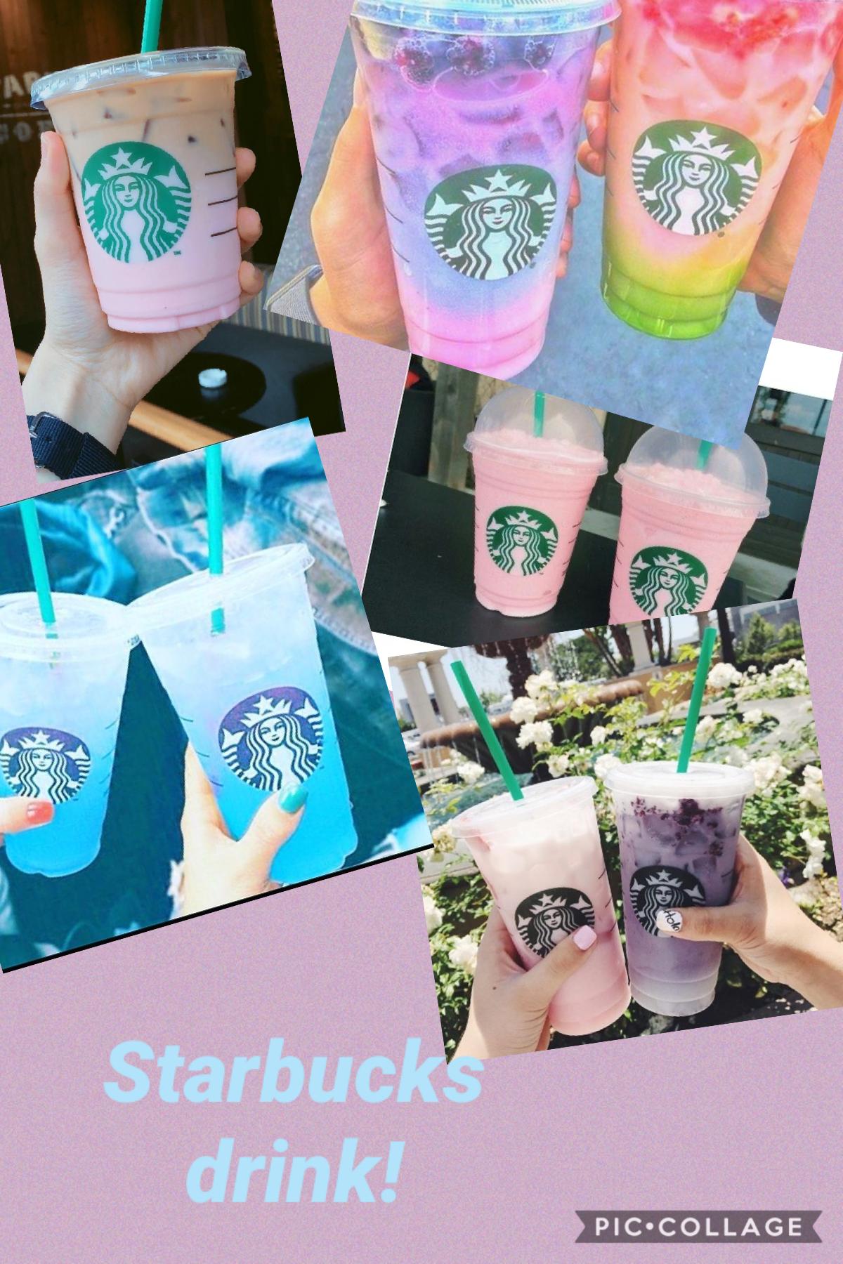 Starbucks drinks! 
Comment which one is your favourite 