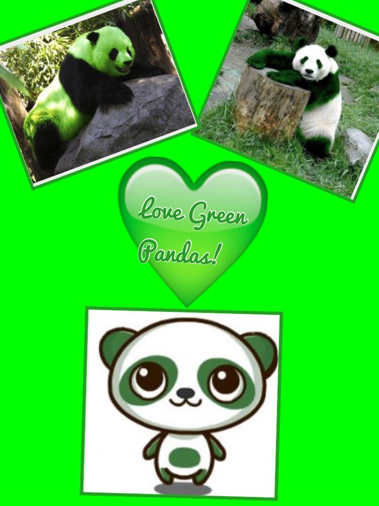 Go Green Pandas