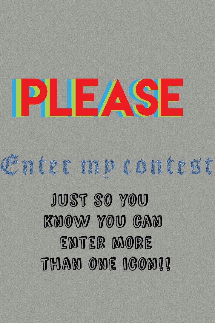 Please enter my contest it ends on the 28th so hurry!!!