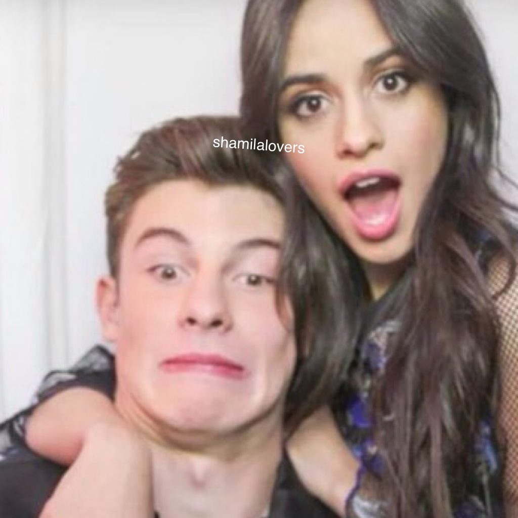 unseen photo of shawn and camila~~ at the late night show!~~