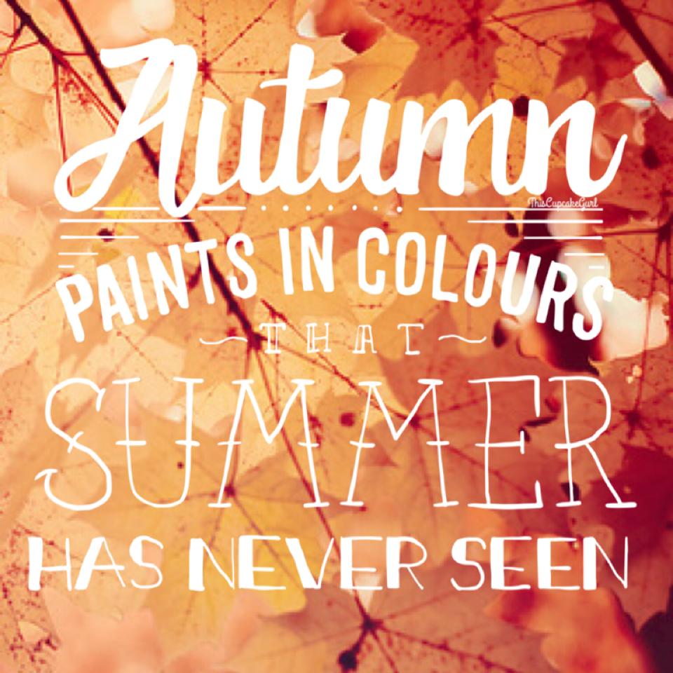 🍁First Day of Autumn!🍁MadewithFontCandy